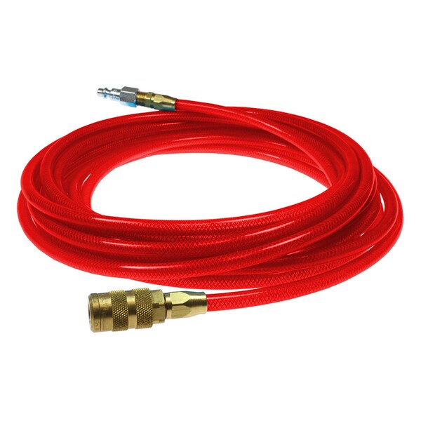 Flexeel Hose 5/16" ID x 25 ' 1/4" Industrial Transparent Red